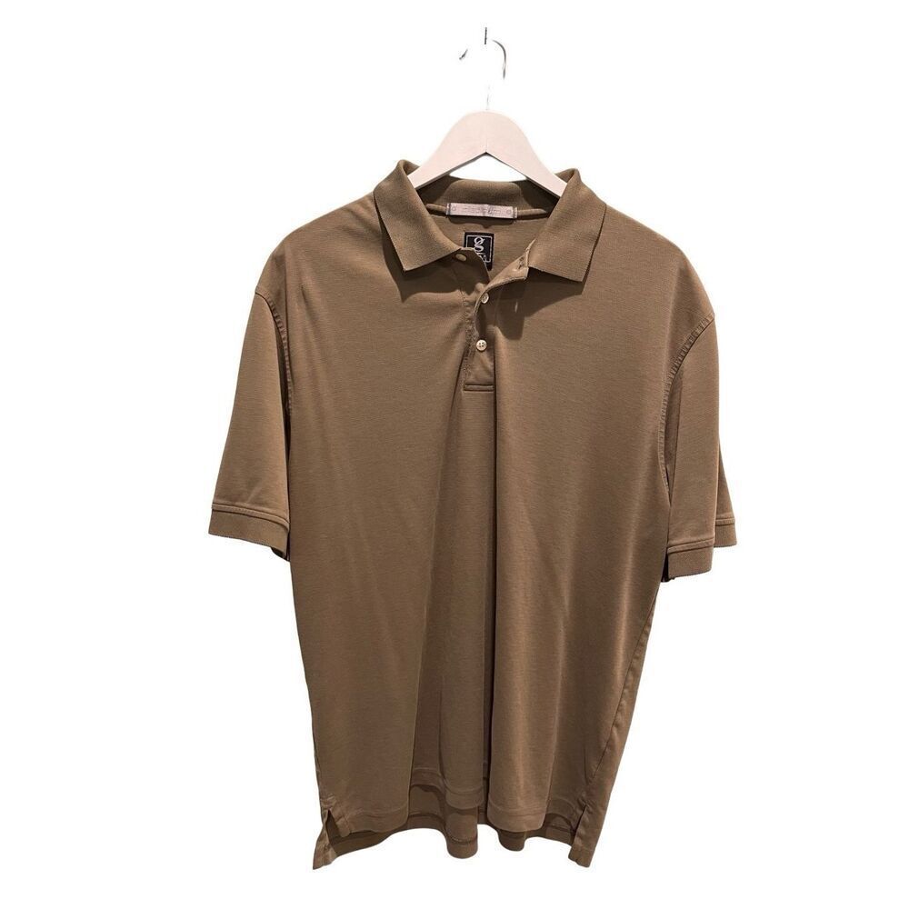 Gear For Sports tan polo shirt - L